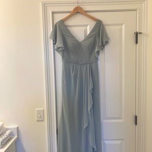 DB Studio Blue Bridesmaid Dress